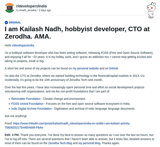 Indian developer LinkedIn everybody : r/developersIndia