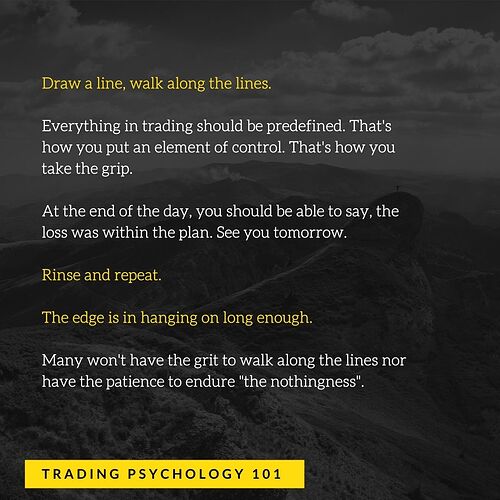 Trading psychology