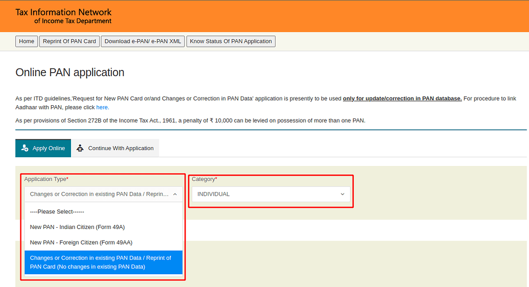 How do I update and correct my name and other details on PAN card