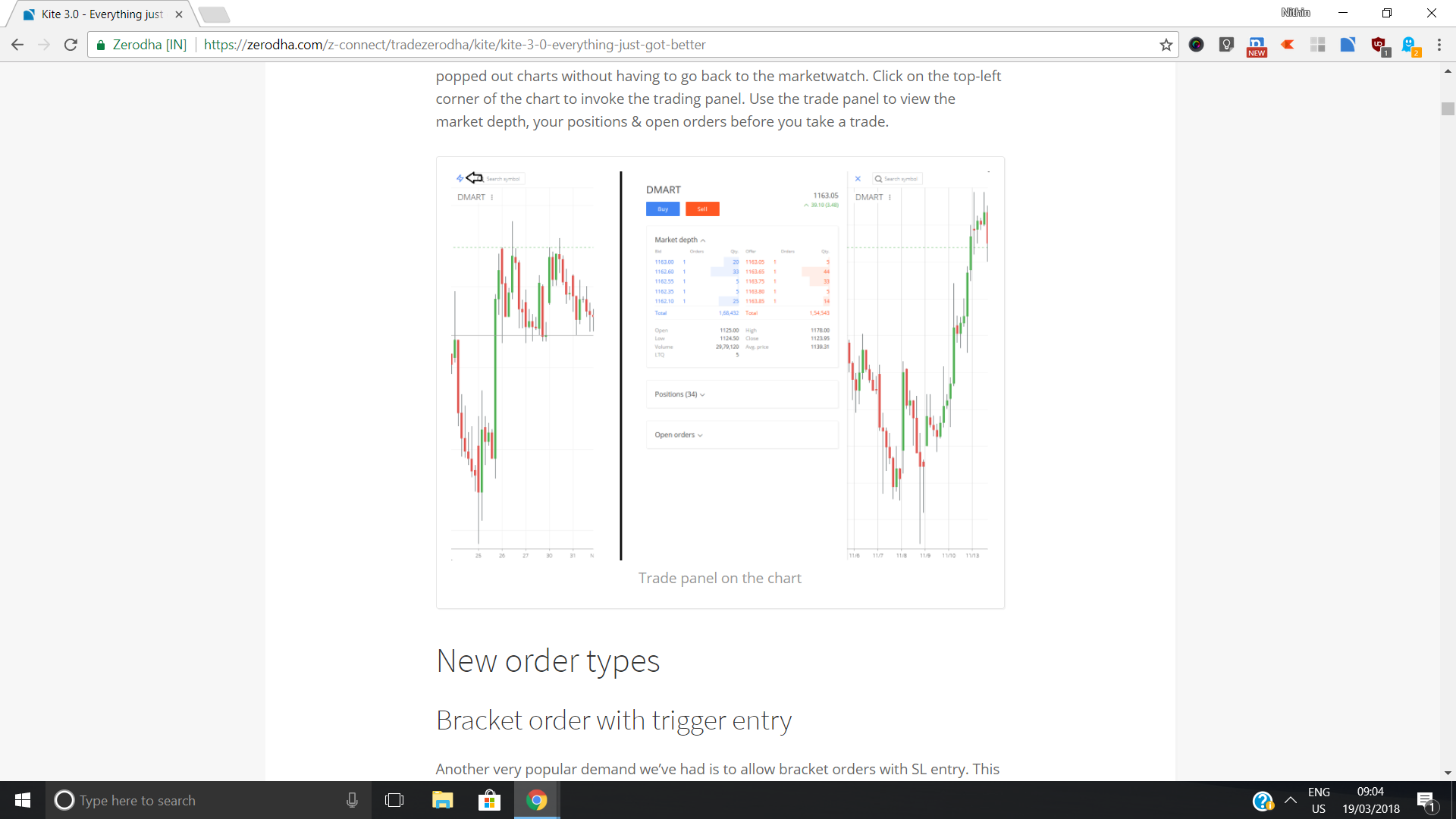 Latest update - Kite charts – Z-Connect by Zerodha Z-Connect by