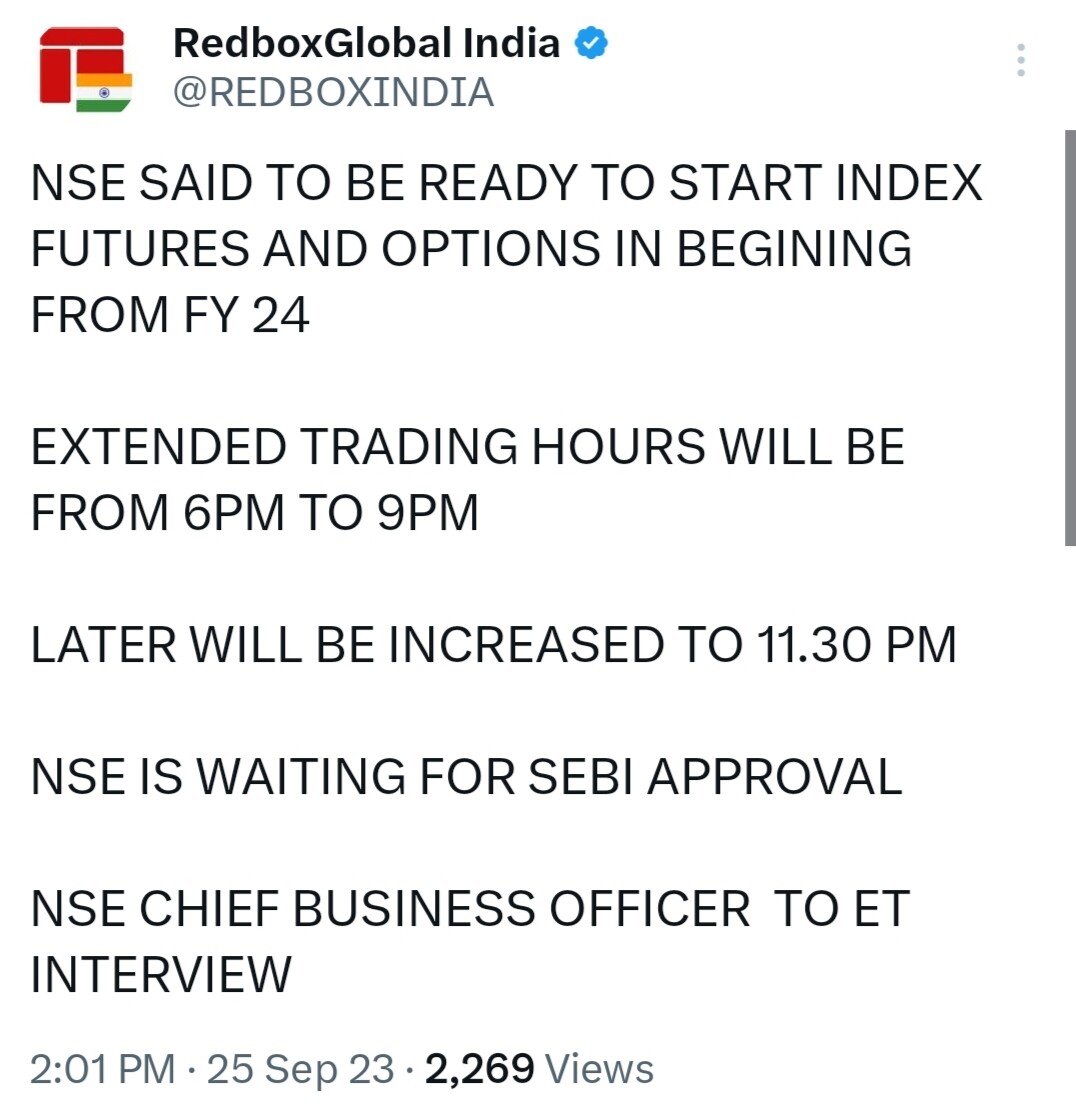 NSE proposes 6 pm to 9 pm trading session General Trading Q A